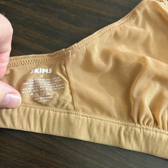 Skims Women's Tan Bralette xs - Picture 3 of 3
